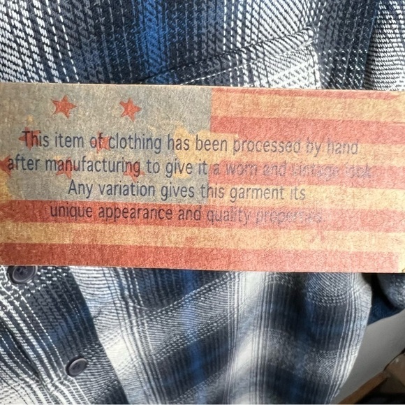 Taylor Vintage Brushed Heavy Twill Overshirt Shacket 100%Cotton Size Small - Picture 7 of 8